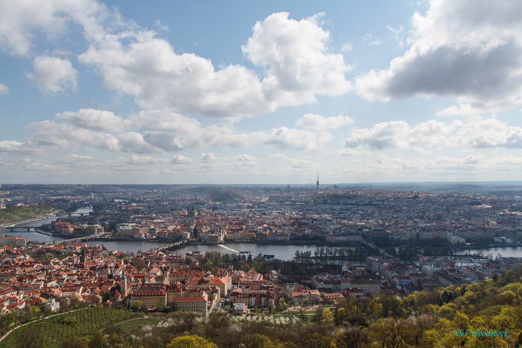 Blick vom Petrin auf die Stadt