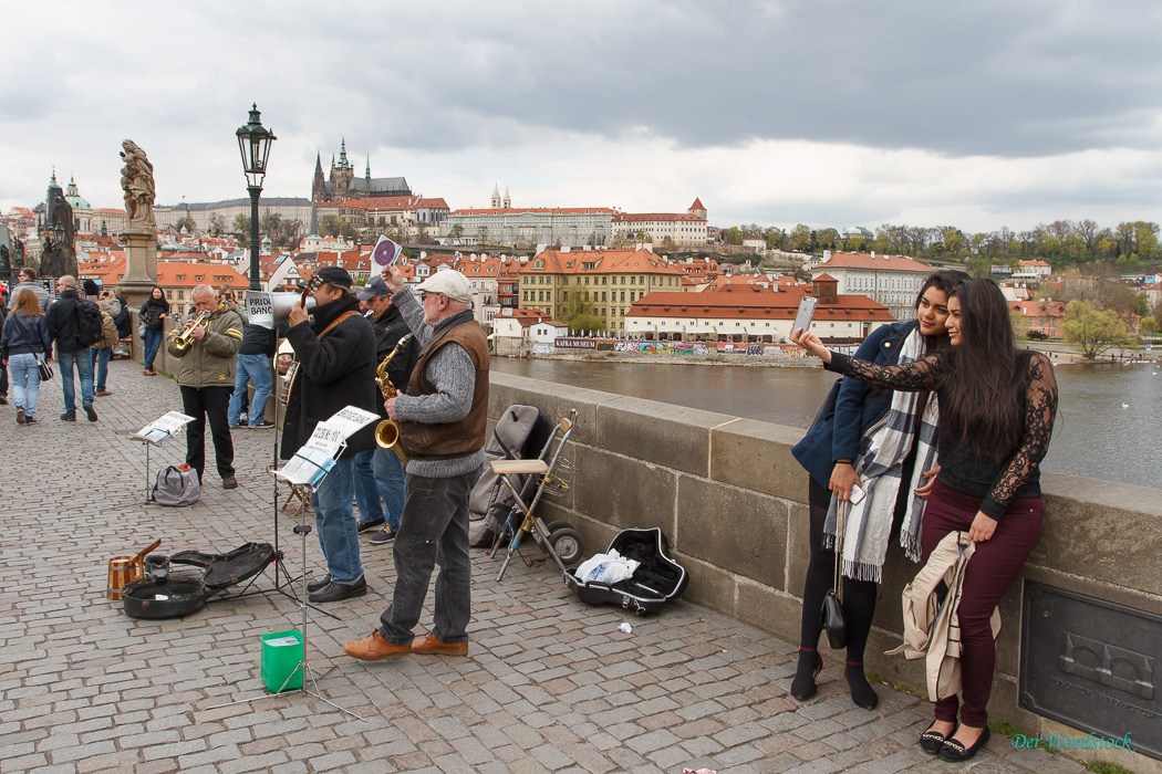 Auf der Karlsbrücke